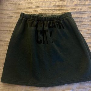 Urban Outfitters renewal- Olive green skirt